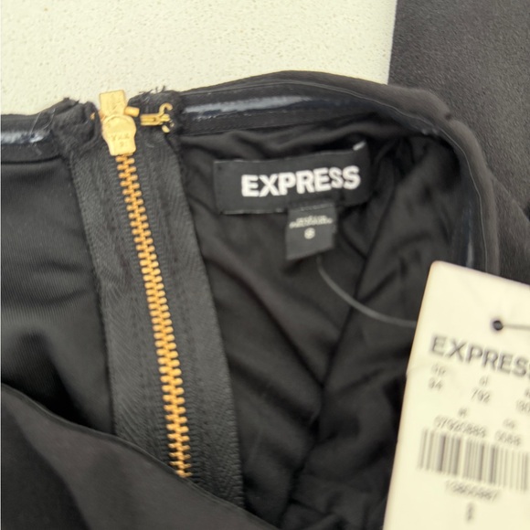 NWT-Express, Black Strapless~ Corset Jumpsuit, Size 8 - Picture 13 of 15